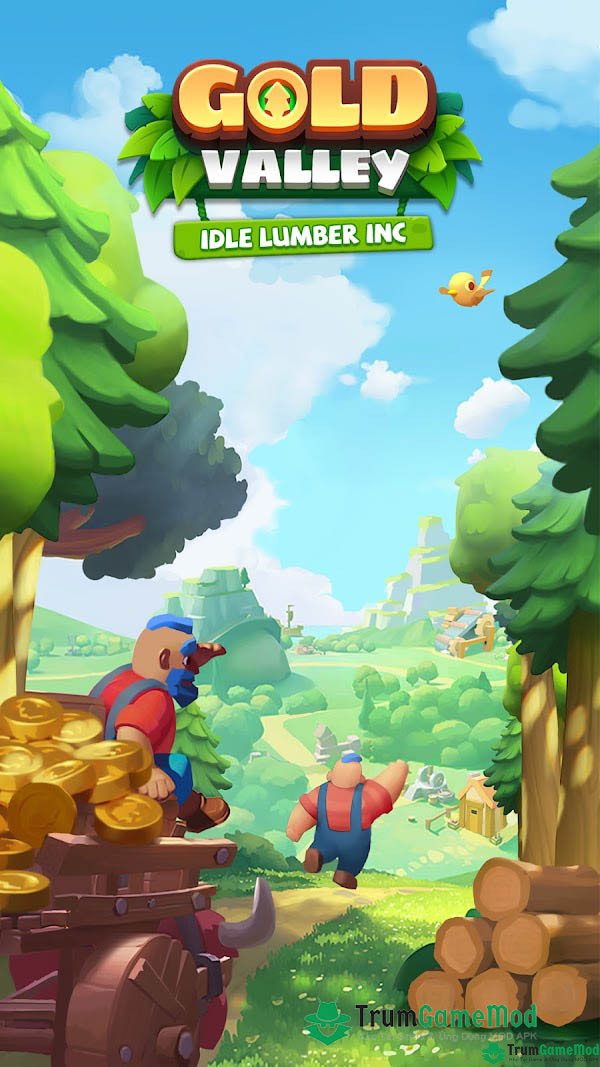 Giới thiệu về game giải trí Gold Valley - Idle Lumber Inc APK