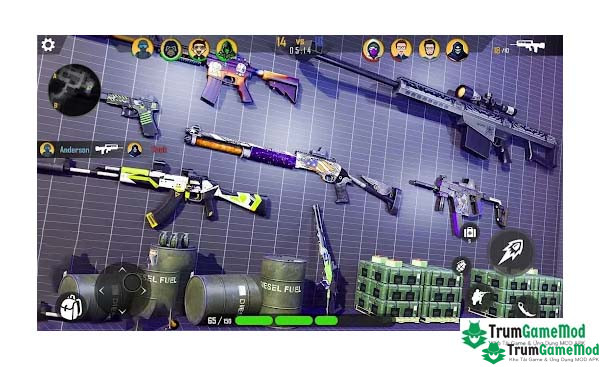 Giới thiệu về tựa game Gun Games 3D Offline Fps Games APK