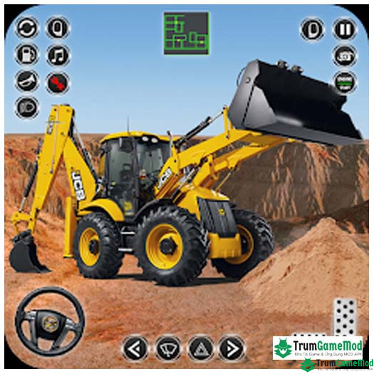 JCB Construction Games 3D logo JCB Construction Games 3D