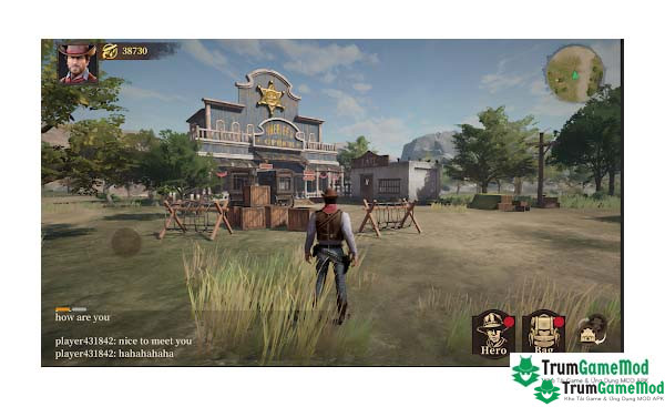 Điểm nổi bật trong game King of the West APK