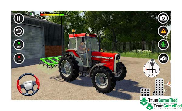 Real Tractor Modern Farming 3D