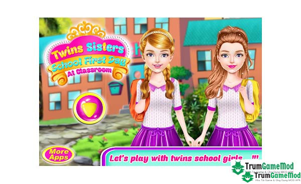 Twins Sisters Girls School Day APK là một trò chơi miễn phí