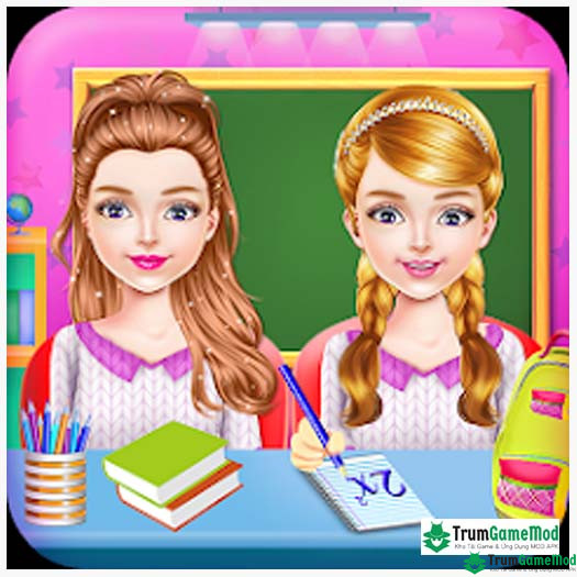 Twins Sisters Girls School Day logo Twins Sisters Girls School Day APK v1.0.23 Miễn Phí