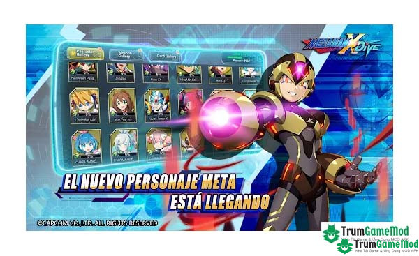 MEGA MAN X DiVE MOBILE 2 Tải trò chơi MEGA MAN X DiVE - MOBILE Mod Apk (God Mod, Ammo, No Skill CD) v12.1.0a