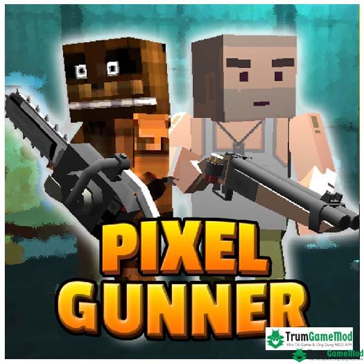 Pixel Z Gunner 3D Mod APK logo