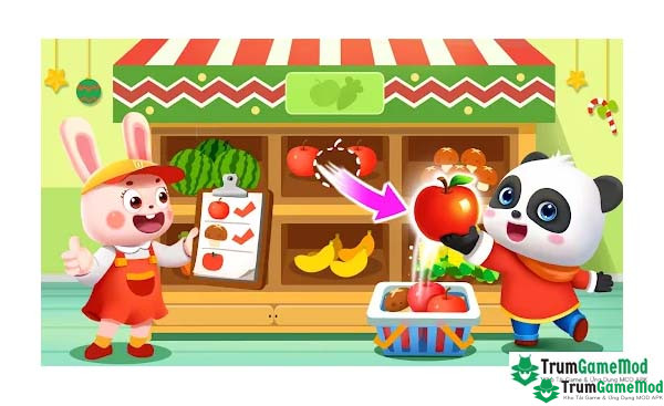 Baby Panda's Supermarket Apk