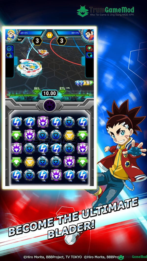 Beyblade Burst Rivals Mod Apk