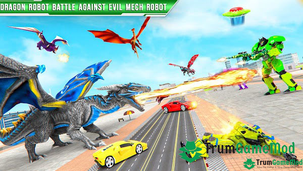 Dragon Robot - Riding Extreme Apk