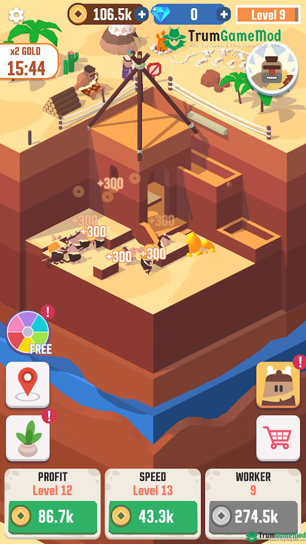 Idle Digging Tycoon Mod Apk