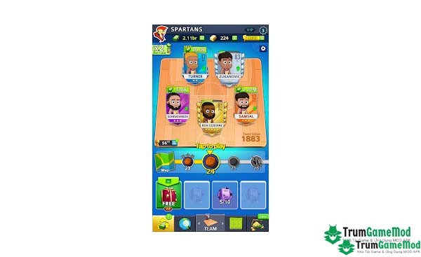 Idle Five Basketball Mod Apk