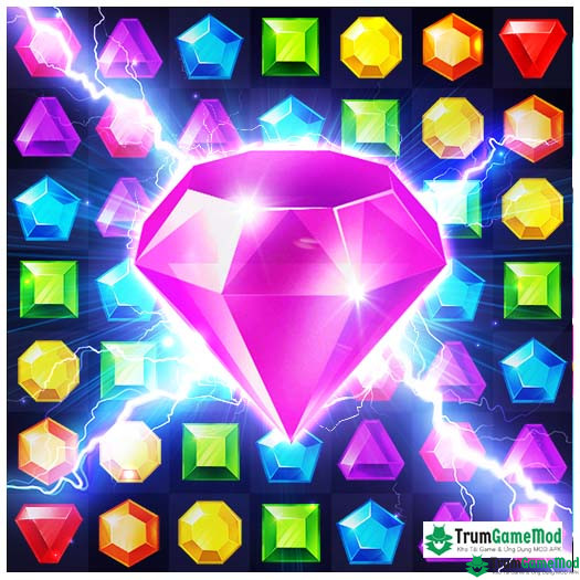 Jewels Planet Match 3 Puzzle logo Tải Jewels Planet - Match 3 Puzzle Apk v1.4.17.15