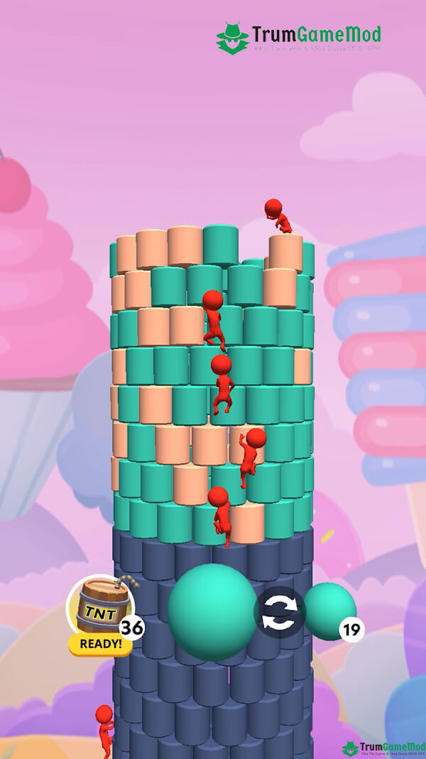 Pillar Smash - Throw Ball Mod Apk 