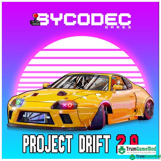 Project Drift 2.0 logo Tải Project Drift 2.0 Mod Apk (Free Purchase, Unlocked) v116