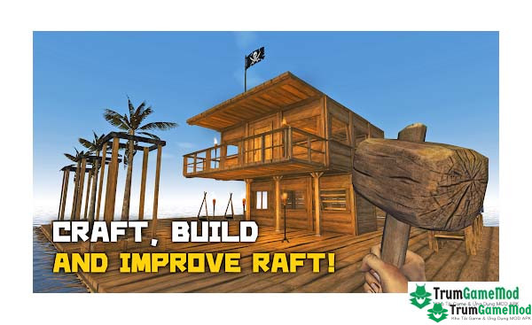 Survival on Raft: Crafting in the Ocean Mod Apk