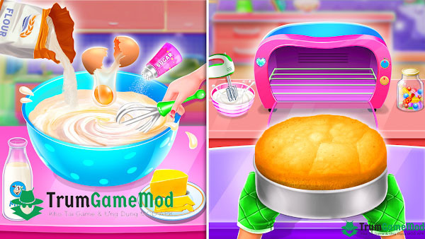 Sweet Bakery - Girls Cake Game Apk