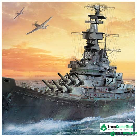 WARSHIP BATTLE logo Tải WARSHIP BATTLE Mod Apk (Vô hạn tiền) v3.8.7