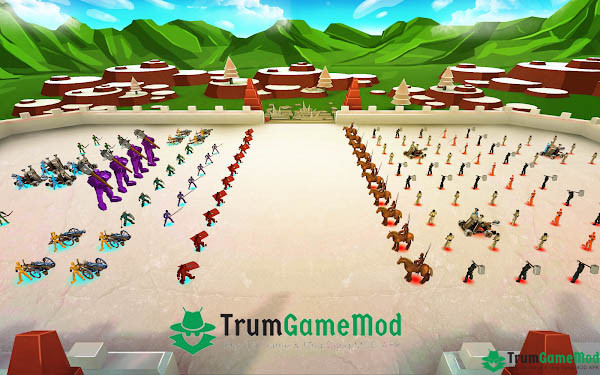 Giới thiệu về game mô phỏng Epic Battle Simulator mod