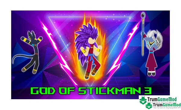 God of Stickman 3 MOD APK là tựa game hành động