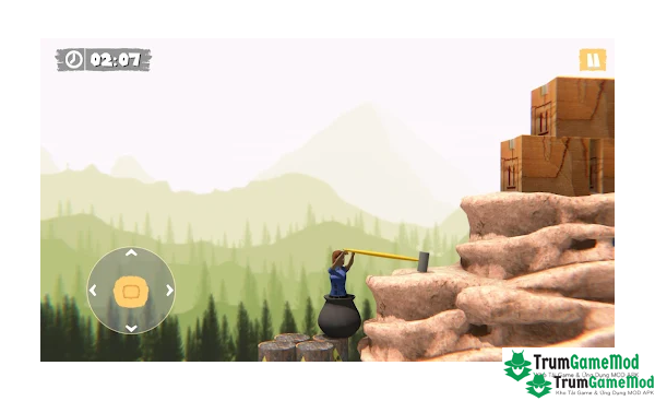 Điểm nổi bật trong trò chơi Hammer Climber Man APK