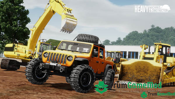 Giới thiệu về game mô phỏng Heavy Machines & Construction mod