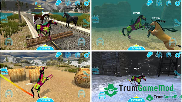 Giới thiệu về game giải trí thú vị Hill Cliff Horse - Online