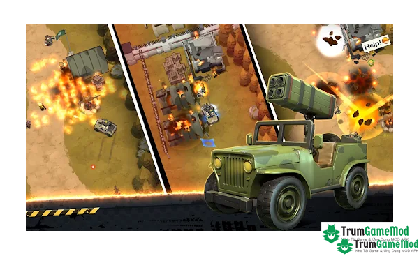 Giới thiệu về tựa game Jackal Retro MOD APK