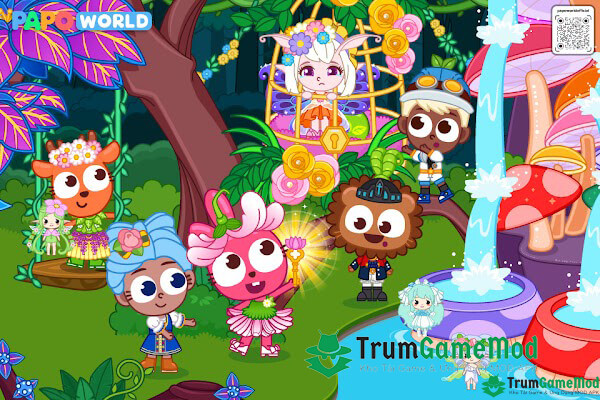 Giới thiệu về game giải trí thú vị Papo Town Fairy Princess