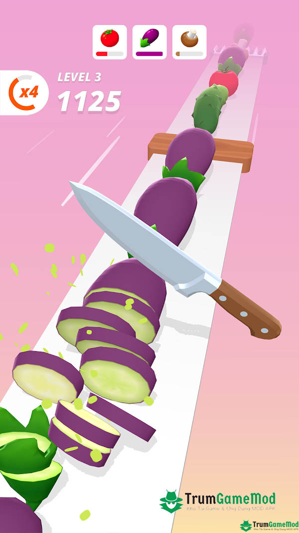 Giới thiệu về game giải trí Perfect Slices APK