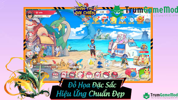 Giới thiệu về game chiến thuật Poke Đại Chiến mod