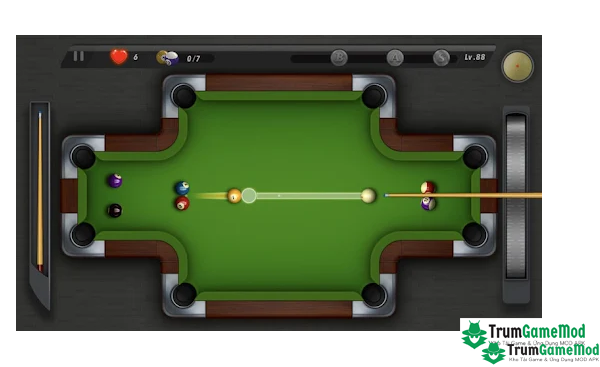 Điểm nổi bật trong trò chơi Pooking - Billiards City MOD APK