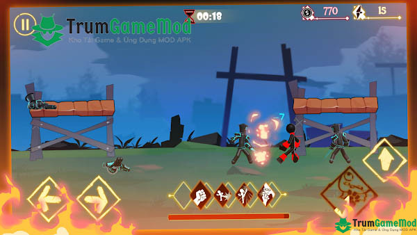 Game hành động Stick Warrior Fight 3D có gì hấp dẫn?