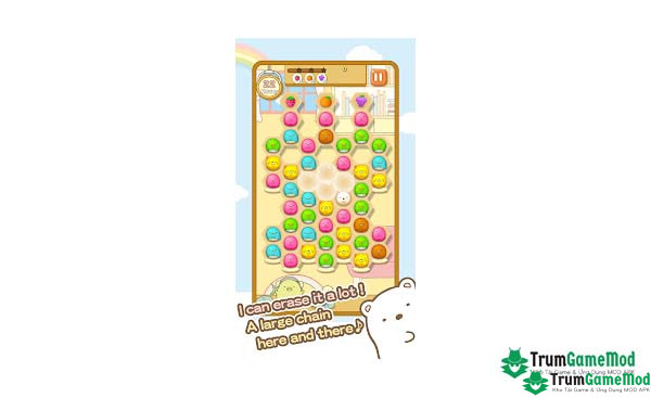 Điểm nổi bật trong trò chơi Sumikko gurashi-Puzzling Ways MOD APK