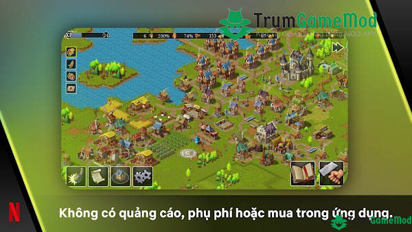 Giới thiệu về game mô phỏng Townsmen – A Kingdom Rebuilt APK