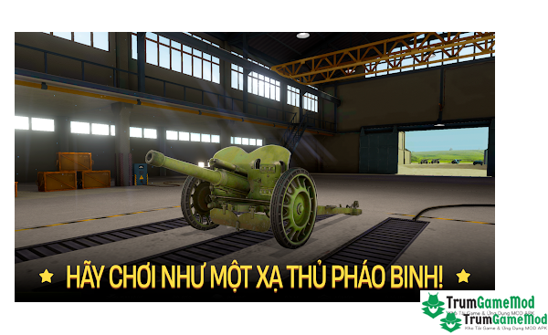 World of Artillery: Cannon MOD APK là trò chơi chiến tranh