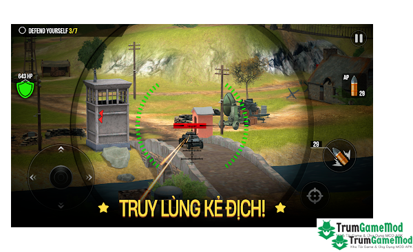 Giới thiệu về tựa game World of Artillery: Cannon MOD APK