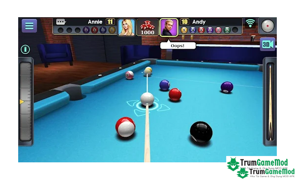 3D Pool Ball