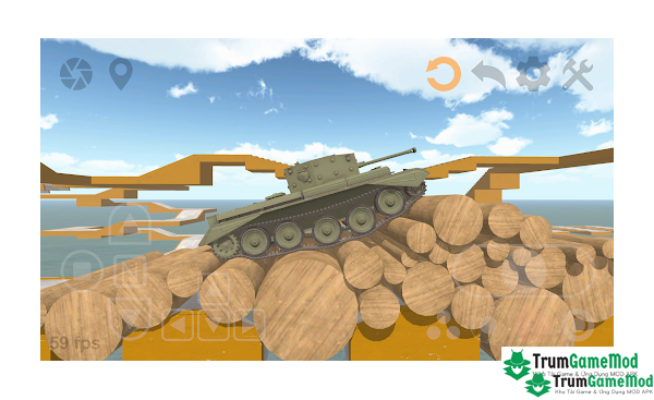 Giới thiệu về tựa game Tank Physics Mobile MOD APK