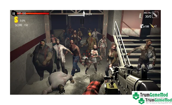 Giới thiệu về tựa game Zombie Hunter D-Day MOD APK