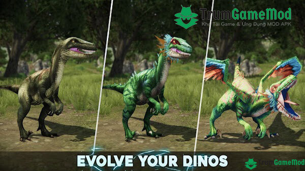 Game phiêu lưu Dino Tamers mod có gì hấp dẫn so với những trò chơi khác?