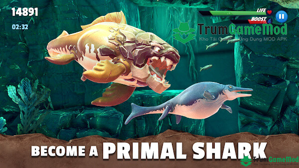 Game hành động Hungry Shark Primal mod có gì hấp dẫn so với những trò chơi khác?