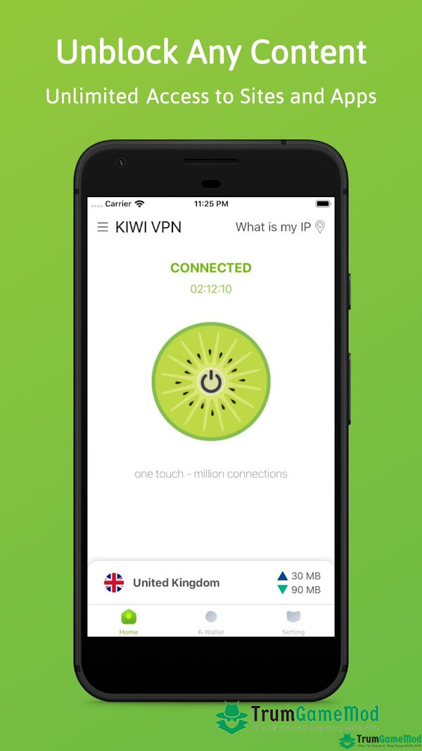 Giới thiệu về ứng dụng công cụ mod Kiwi VPN