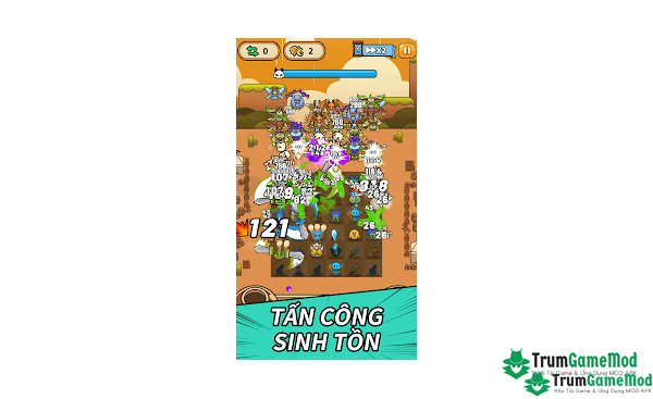 Giới thiệu về tựa game Slime Legion MOD APK