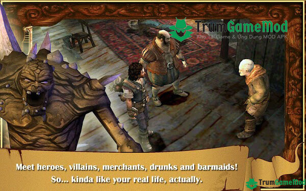 Giới thiệu về game nhập vai thú vị The Bard's Tale mod APK