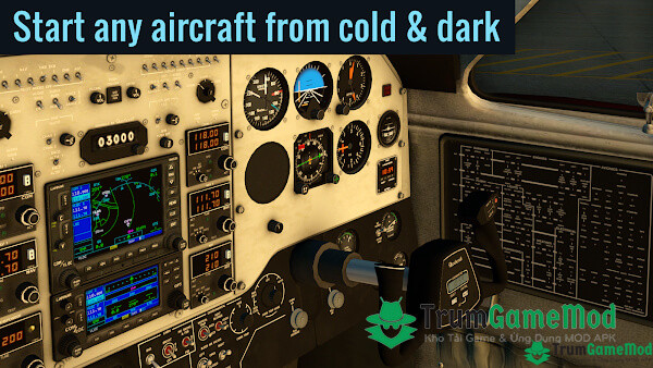 Giới thiệu về game mô phỏng thú vị X-Plane Flight Simulator mod APK