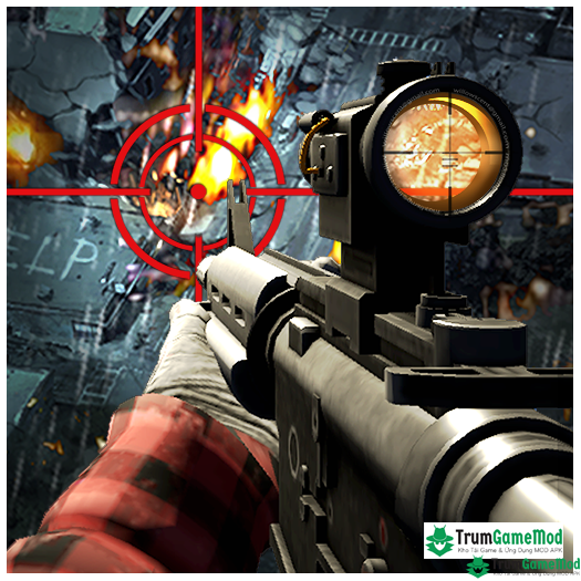 logo Zombie Hunter D Day Tải Zombie Hunter D-Day Mod Apk (One Hit, God Mode) v1.0.912