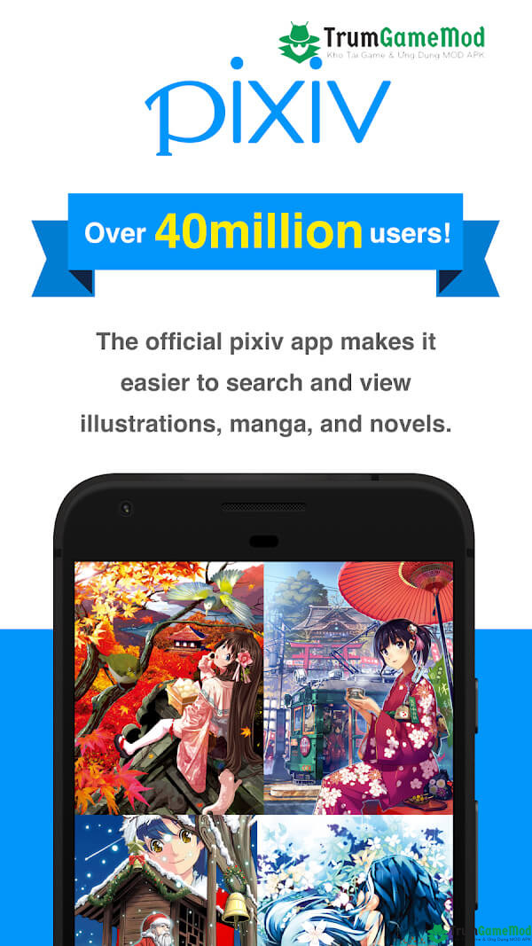 Ứng dụng giải trí Pixiv mod có gì hấp dẫn?