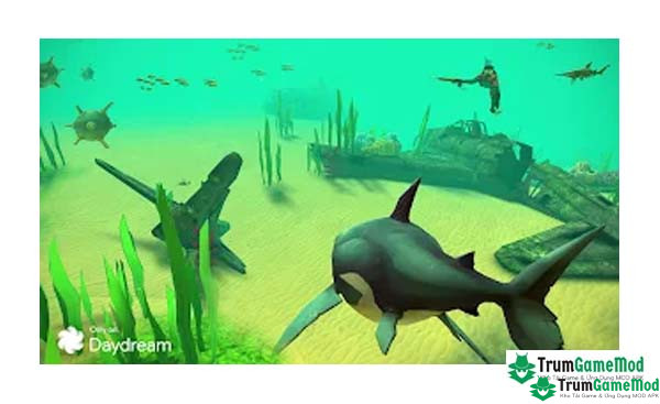 Giới thiệu về tựa game Hungry Shark VR APK