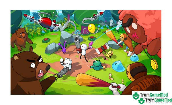 Giới thiệu về tựa game Worm Hunt - Battle Arena MOD APK