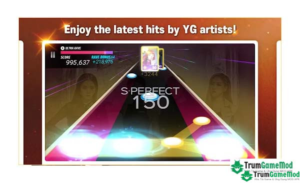 Tùy chỉnh và trang trí bảng xếp hạng trong Superstar YG Apk 