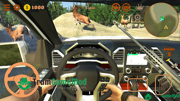 Giới thiệu về game bắn súng thú vị American hunting 4x4 deer Apk